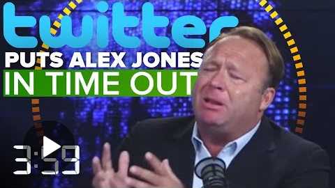 Twitter gives Infowars host Alex Jones a timeout (The 3:59, Ep. 443)