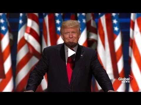 Donald Trump full presidential nomination acceptance speech at Republican National Convention
