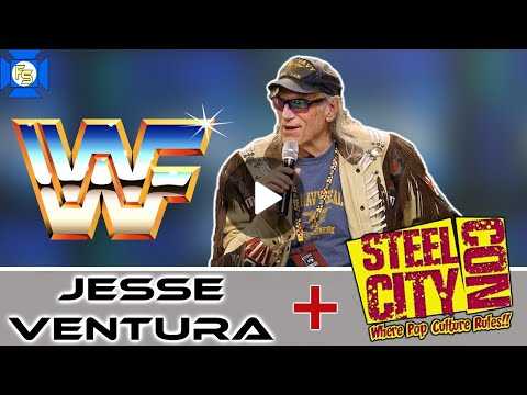WWF JESSE VENTURA Panel Steel City Con March 2023