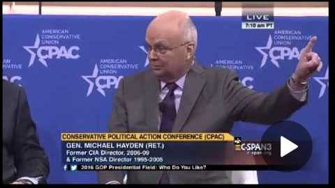Judge Napolitano vs Michael Hayden CPAC 2015 Privacy vs Security Debate